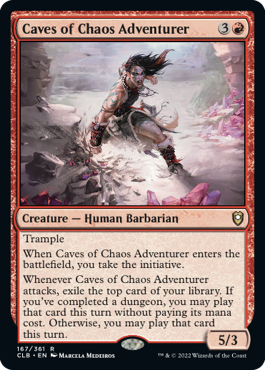 Caves of Chaos Adventurer [Commander Legends: Battle for Baldur's Gate] | Grognard Games