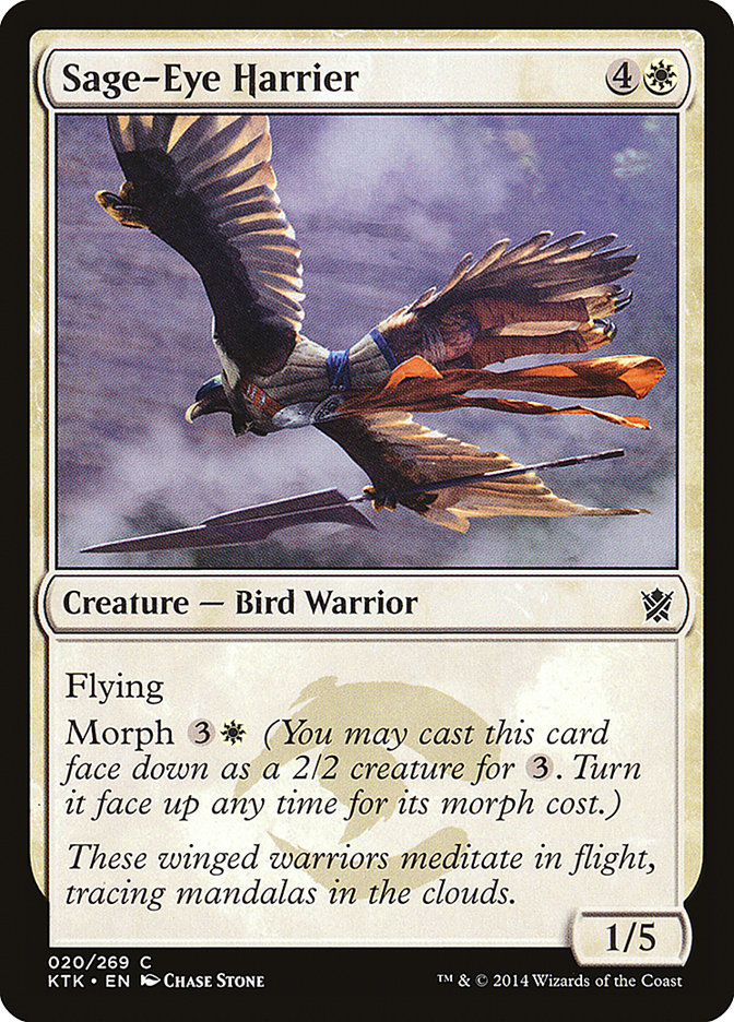 Sage-Eye Harrier [Khans of Tarkir] | Grognard Games