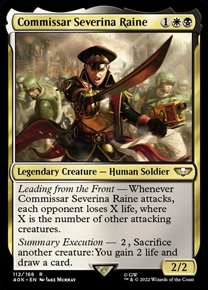 Commissar Severina Raine [Universes Beyond: Warhammer 40,000] | Grognard Games