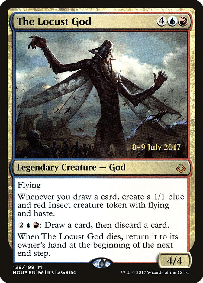 The Locust God  [Hour of Devastation Prerelease Promos] | Grognard Games