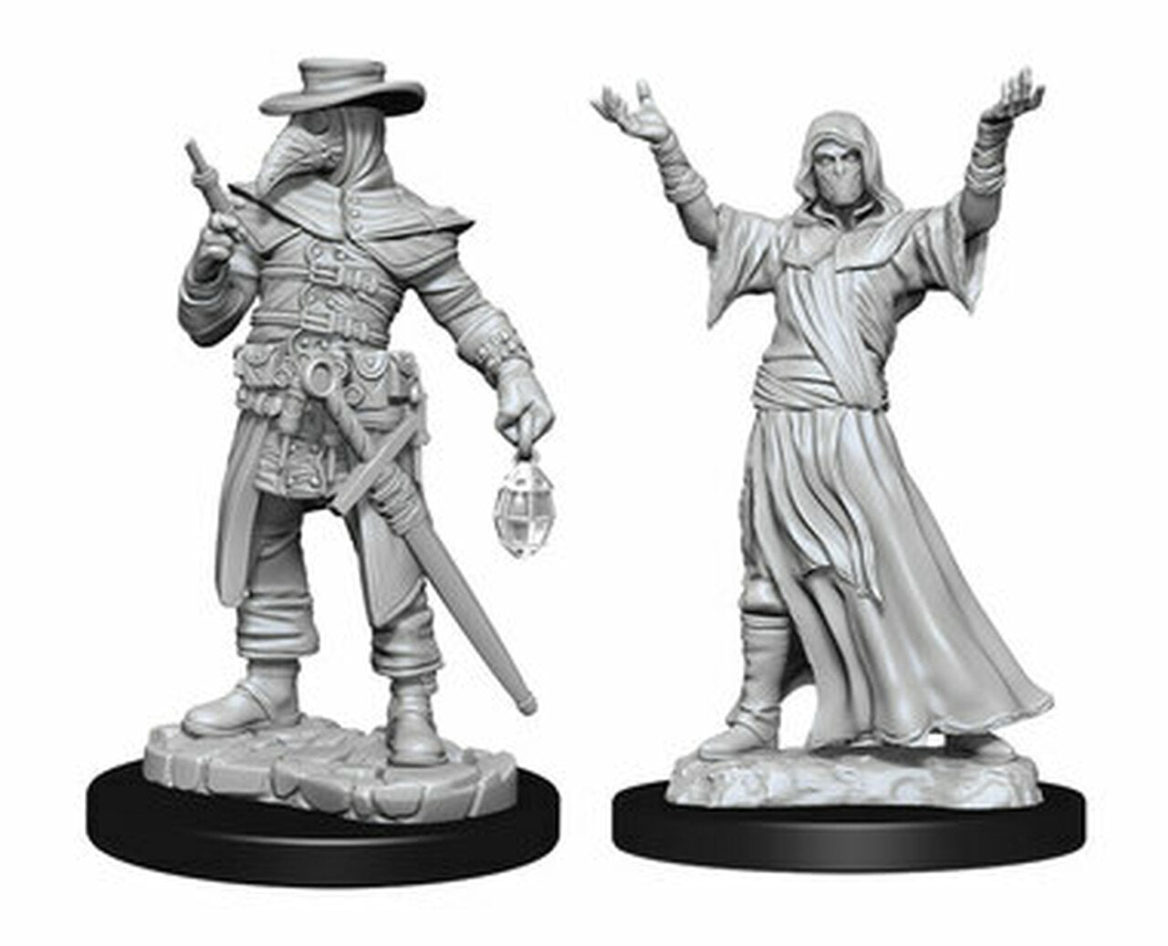 WizKids 903384 NMM Plague Dotor & Cultist | Grognard Games