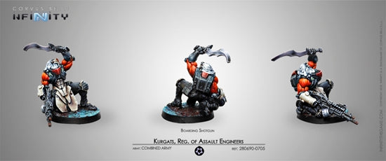 Kurgat, Reg. of Assault Engineers (Boarding Shotgun) | Grognard Games