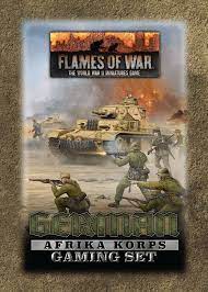 German Afrika Corps Gaming Set | Grognard Games