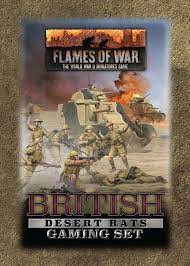 British Desert Rats Gaming Set | Grognard Games