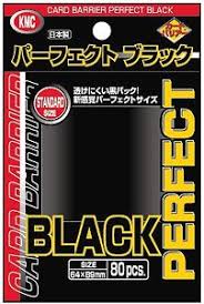 KMC Black Perfect Fits | Grognard Games