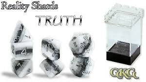 Reality Shard: Truth Dice Set | Grognard Games