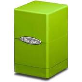 Ultra Pro Satin Tower Deck Box Lime Green | Grognard Games