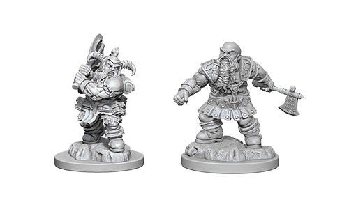 WizKids 733912 Dwarf Barbarian Male | Grognard Games