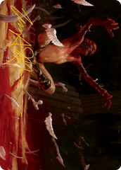 Bone Shards Art Card (Gold-Stamped Signature) [Modern Horizons 2 Art Series] | Grognard Games