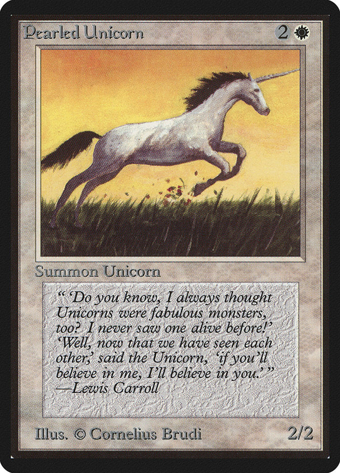 Pearled Unicorn [Limited Edition Beta] | Grognard Games