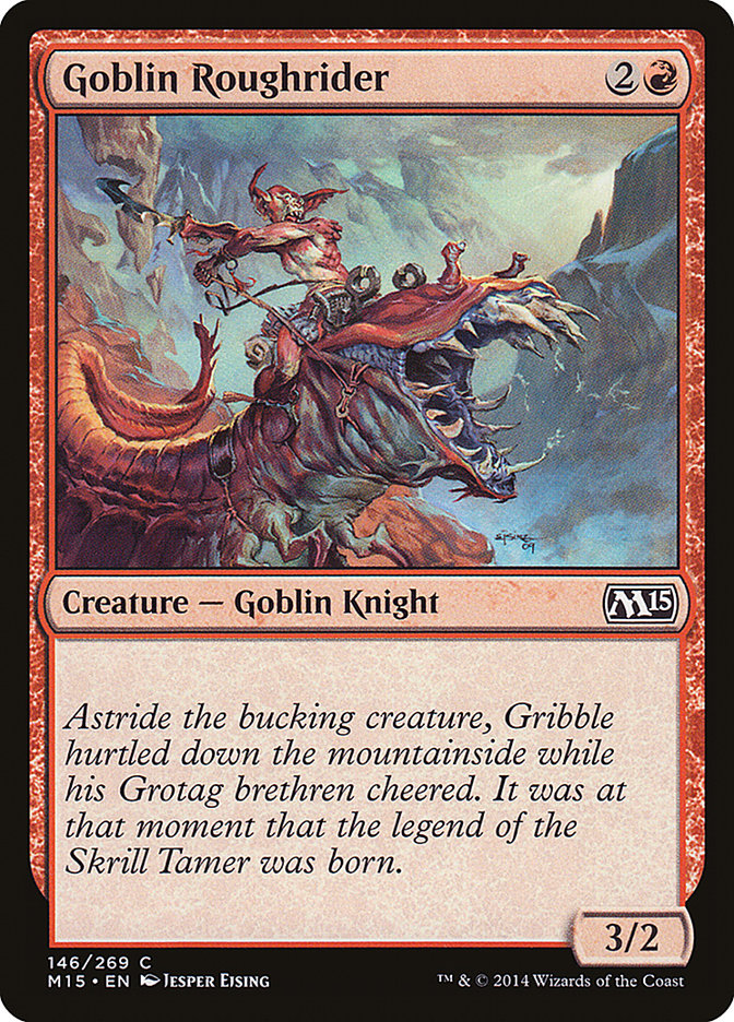 Goblin Roughrider [Magic 2015] | Grognard Games