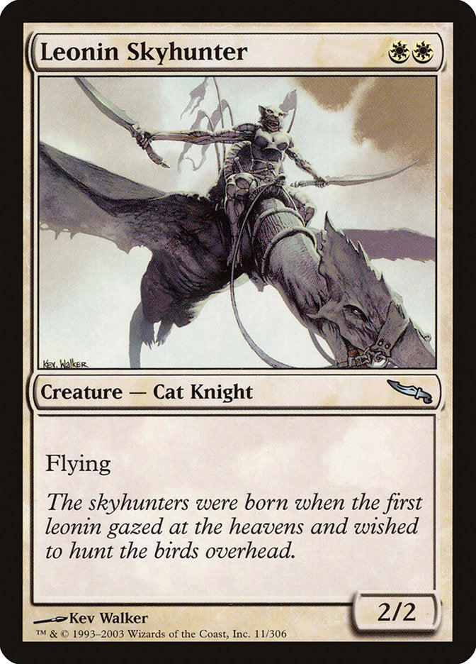 Leonin Skyhunter [Mirrodin] | Grognard Games