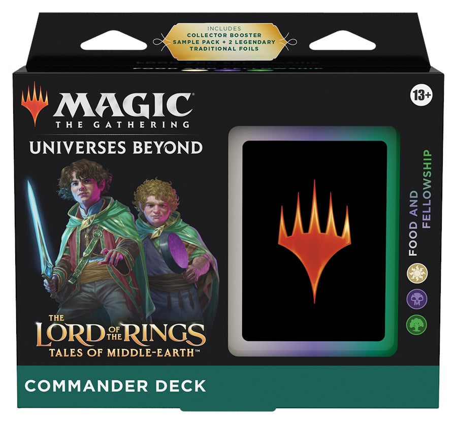 The Lord of the Rings: Tales of Middle-earth - Commander Deck (Food and Fellowship) | Grognard Games