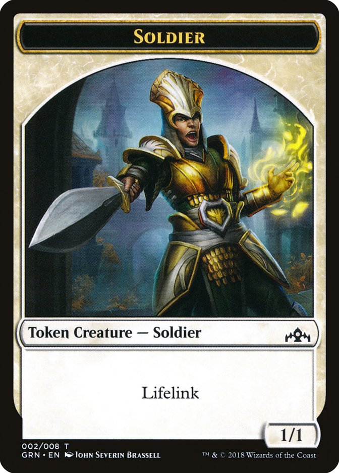 Soldier [Guilds of Ravnica Tokens] | Grognard Games