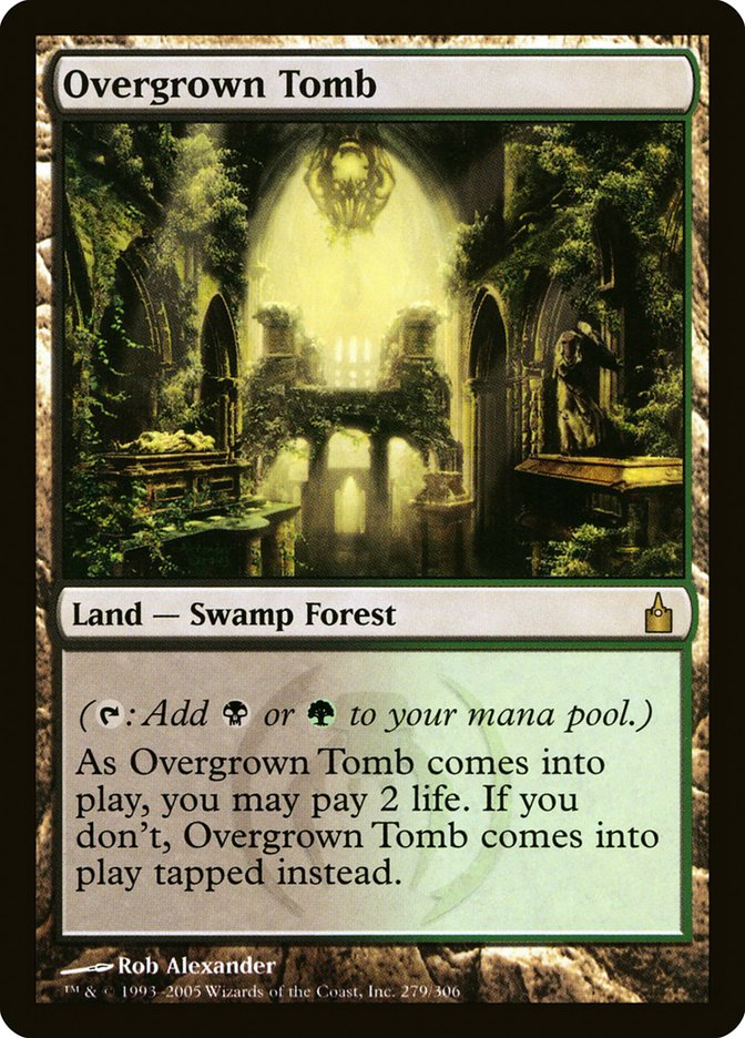 Overgrown Tomb [Ravnica: City of Guilds] | Grognard Games