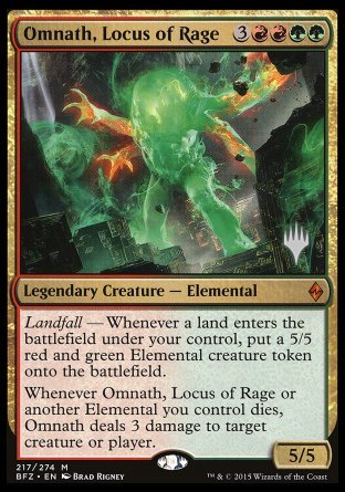 Omnath, Locus of Rage (Promo Pack) [Dungeons & Dragons: Adventures in the Forgotten Realms Promos] | Grognard Games