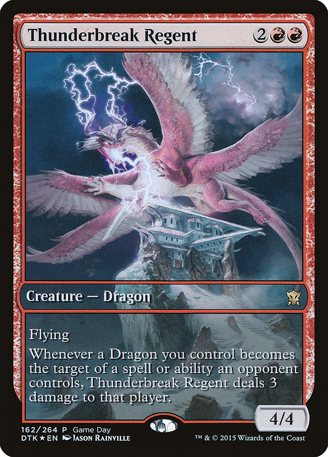 Thunderbreak Regent (Game Day) [Dragons of Tarkir Promos] | Grognard Games