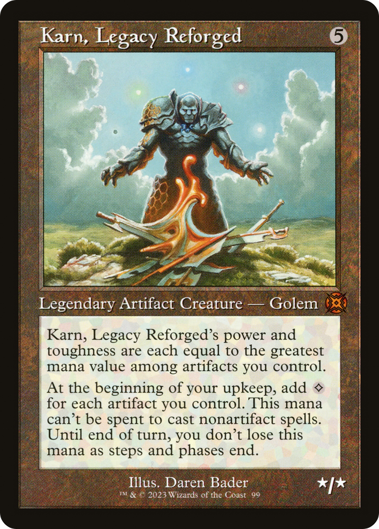 Karn, Legacy Reforged (Retro) [March of the Machine: The Aftermath] | Grognard Games