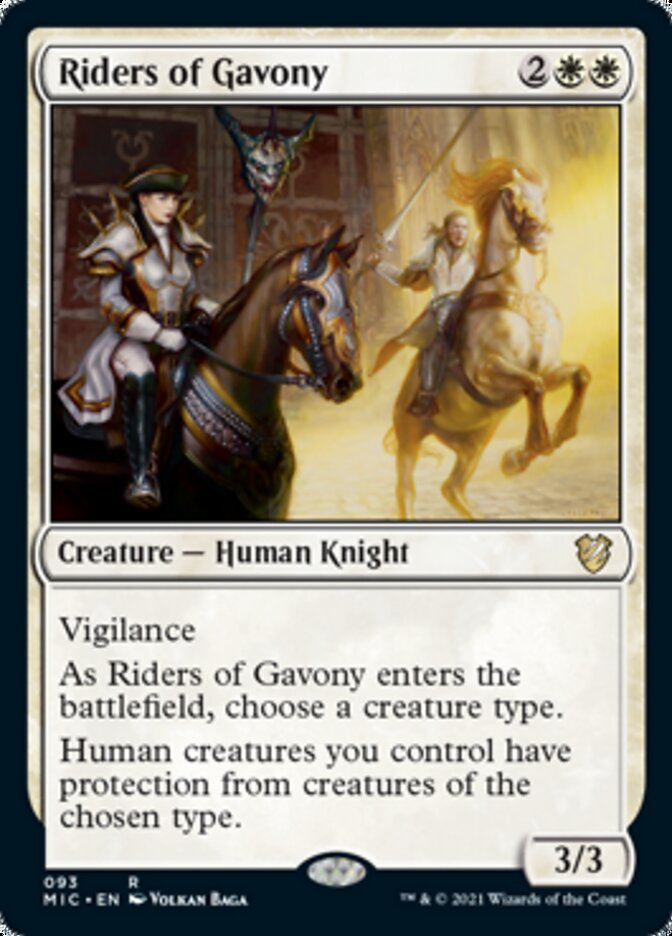 Riders of Gavony [Innistrad: Midnight Hunt Commander] | Grognard Games