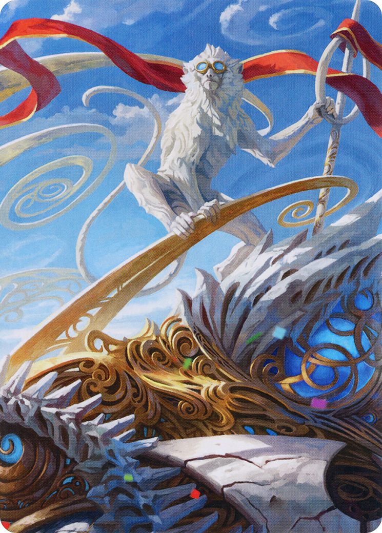 Ragavan, Nimble Pilferer Art Card [March of the Machine Art Series] | Grognard Games