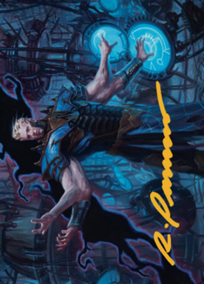 Ertai Resurrected Art Card 1 (Gold-Stamped Signature) [Dominaria United Art Series] | Grognard Games