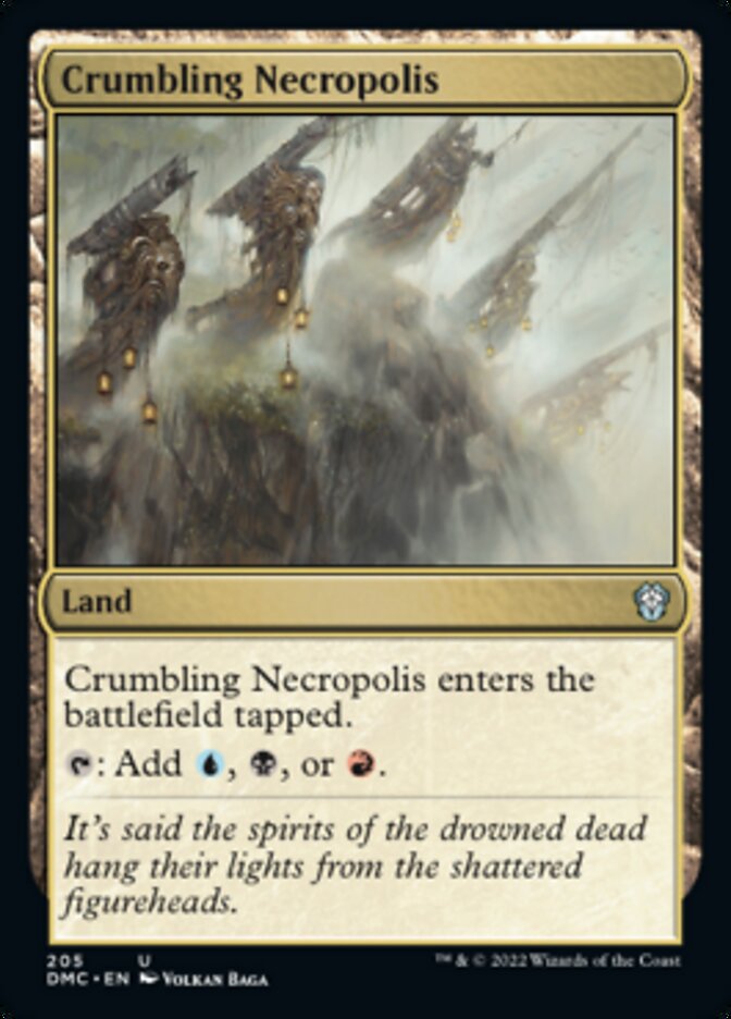 Crumbling Necropolis [Dominaria United Commander] | Grognard Games