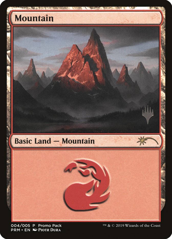 Mountain (4) [Promo Pack: Core Set 2020] | Grognard Games