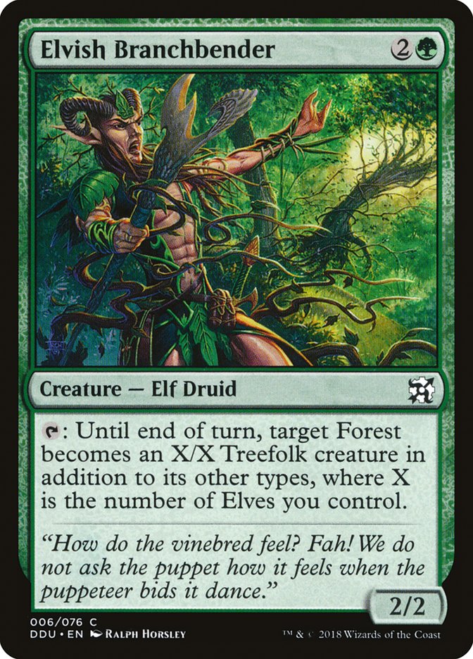 Elvish Branchbender [Duel Decks: Elves vs. Inventors] | Grognard Games