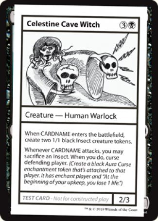 Celestine Cave Witch (2021 Edition) [Mystery Booster Playtest Cards] | Grognard Games