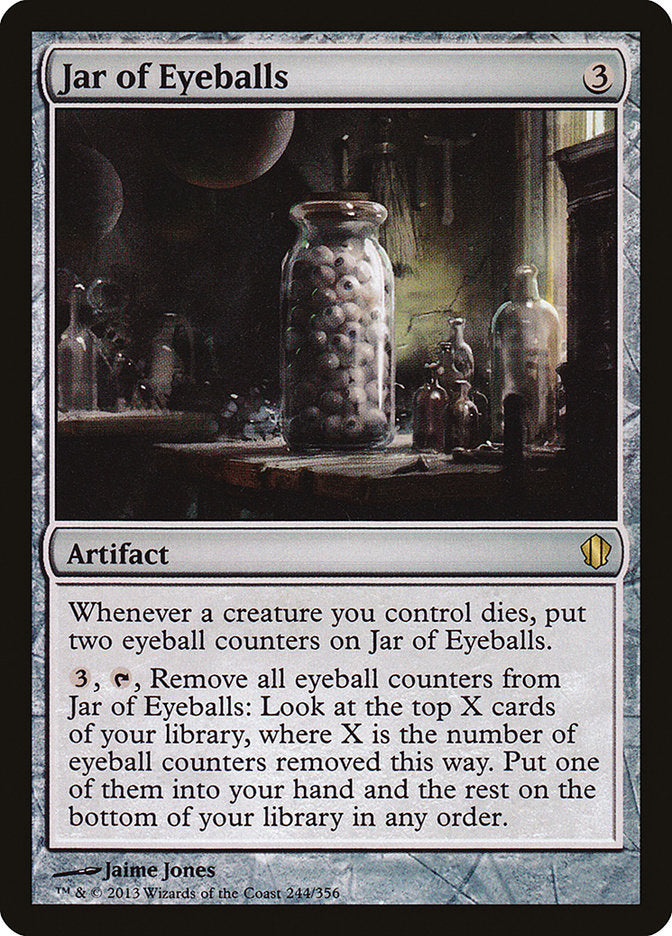 Jar of Eyeballs [Commander 2013] | Grognard Games