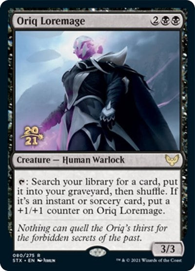 Oriq Loremage  [Strixhaven: School of Mages Prerelease Promos] | Grognard Games