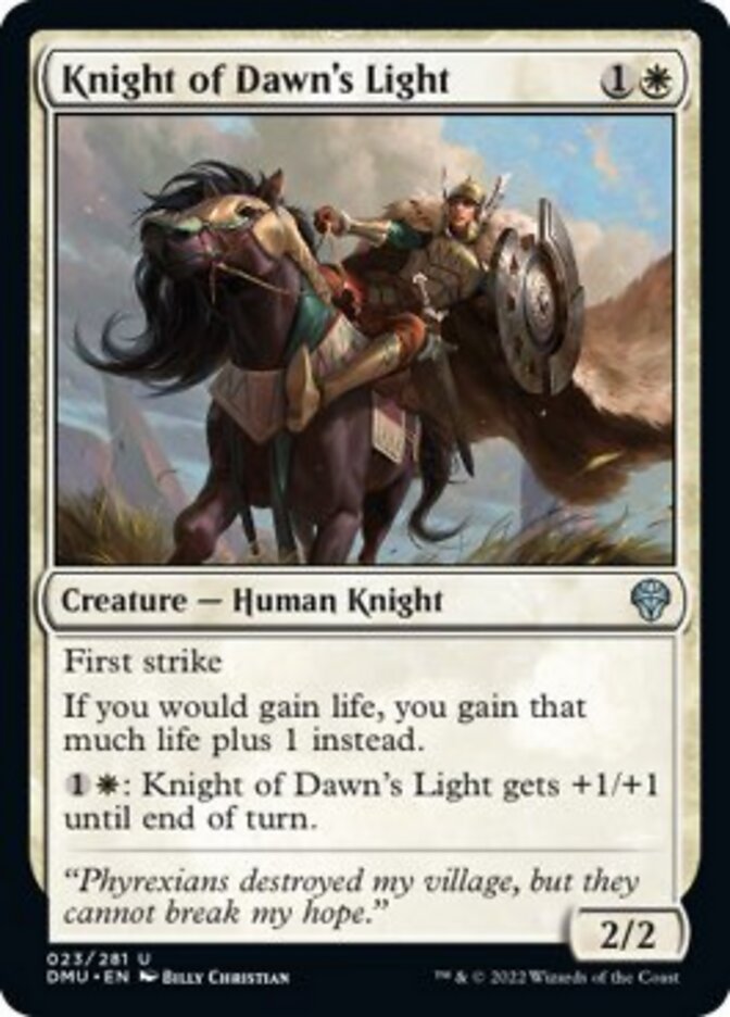 Knight of Dawn's Light [Dominaria United] | Grognard Games