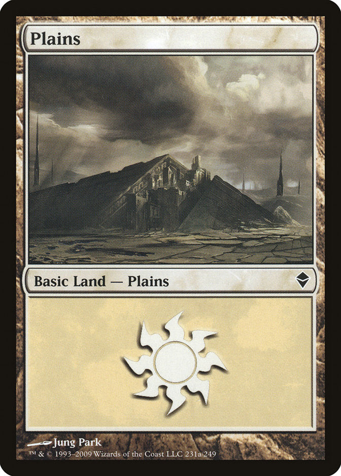 Plains (231a) [Zendikar] | Grognard Games