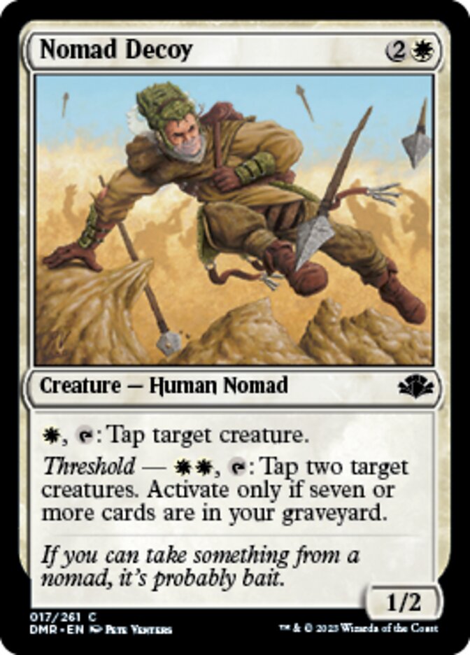 Nomad Decoy [Dominaria Remastered] | Grognard Games