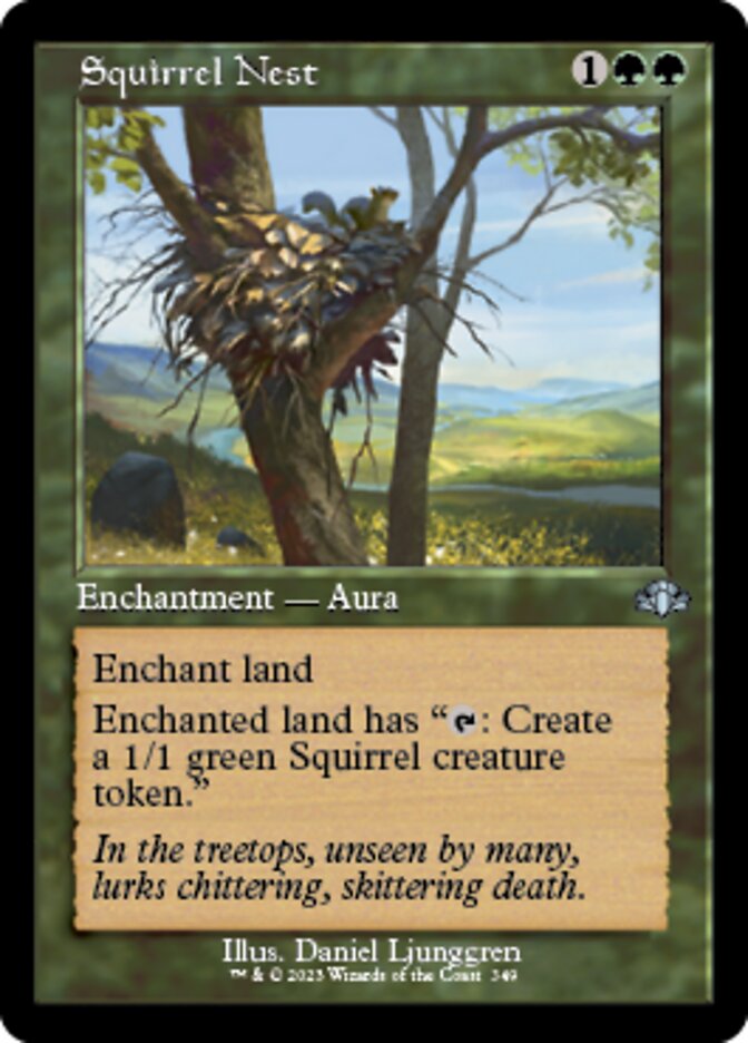 Squirrel Nest (Retro) [Dominaria Remastered] | Grognard Games