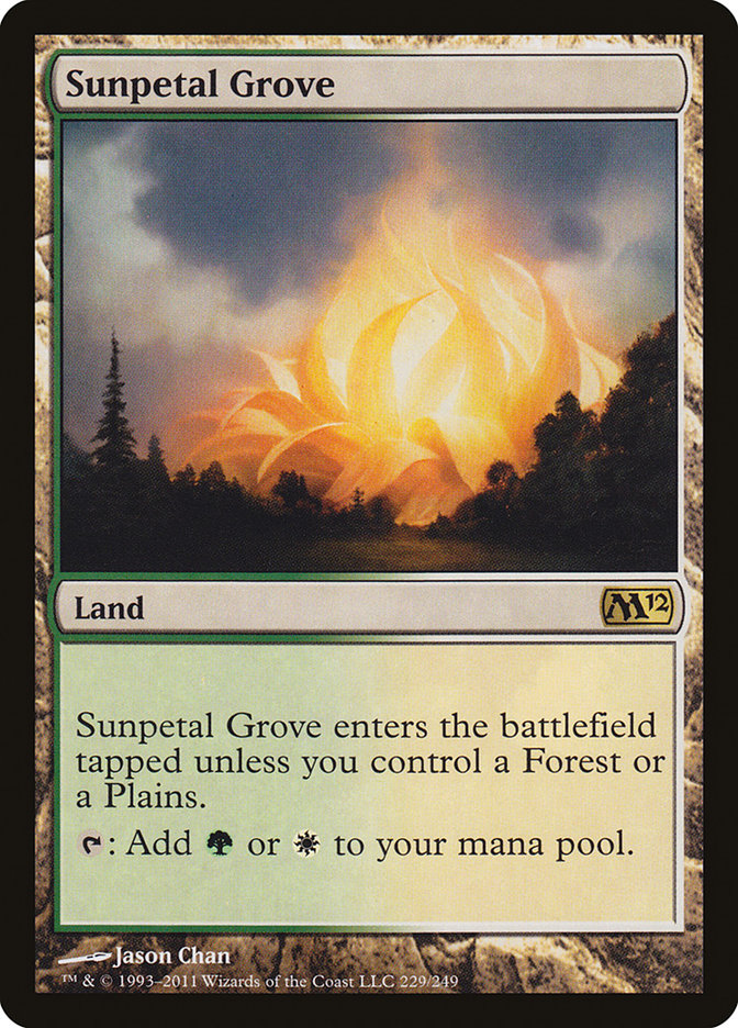 Sunpetal Grove [Magic 2012] | Grognard Games