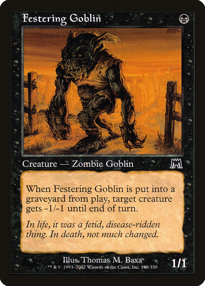 Festering Goblin [Onslaught] | Grognard Games