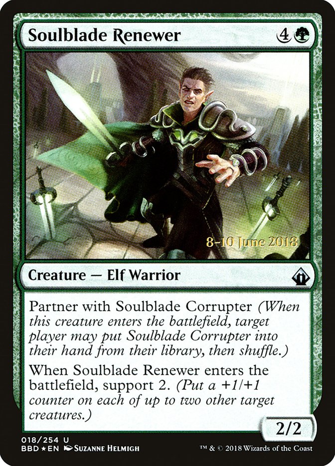 Soulblade Renewer  [Battlebond Prerelease Promos] | Grognard Games