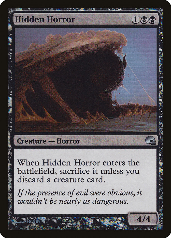 Hidden Horror [Premium Deck Series: Graveborn] | Grognard Games