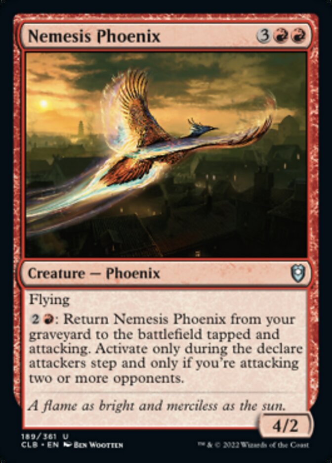 Nemesis Phoenix [Commander Legends: Battle for Baldur's Gate] | Grognard Games