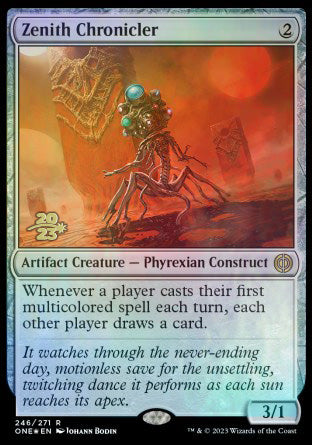 Zenith Chronicler [Phyrexia: All Will Be One Prerelease Promos] | Grognard Games