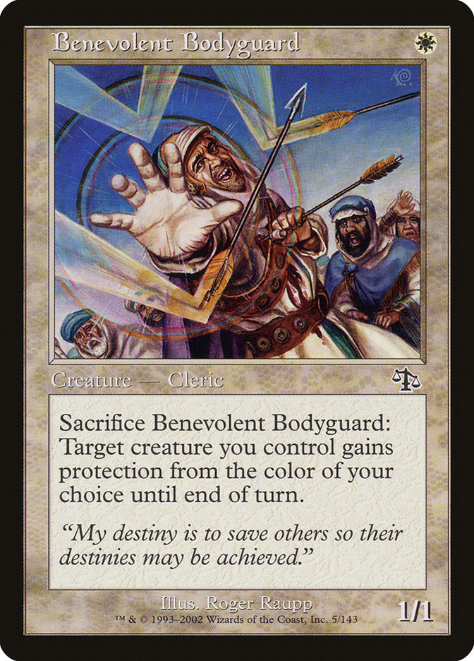 Benevolent Bodyguard [Judgment] | Grognard Games