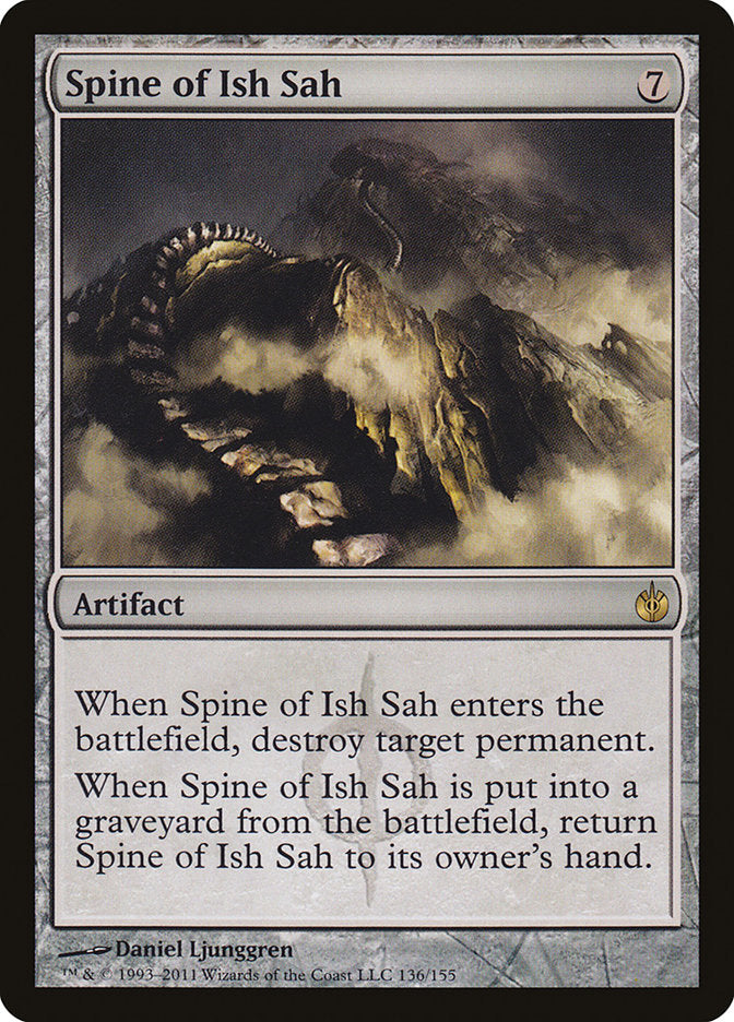 Spine of Ish Sah [Mirrodin Besieged] | Grognard Games