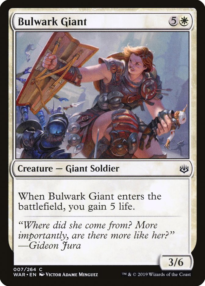 Bulwark Giant [War of the Spark] | Grognard Games