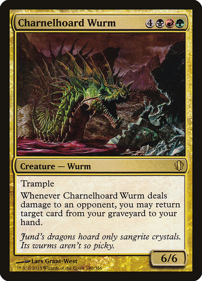 Charnelhoard Wurm [Commander 2013] | Grognard Games