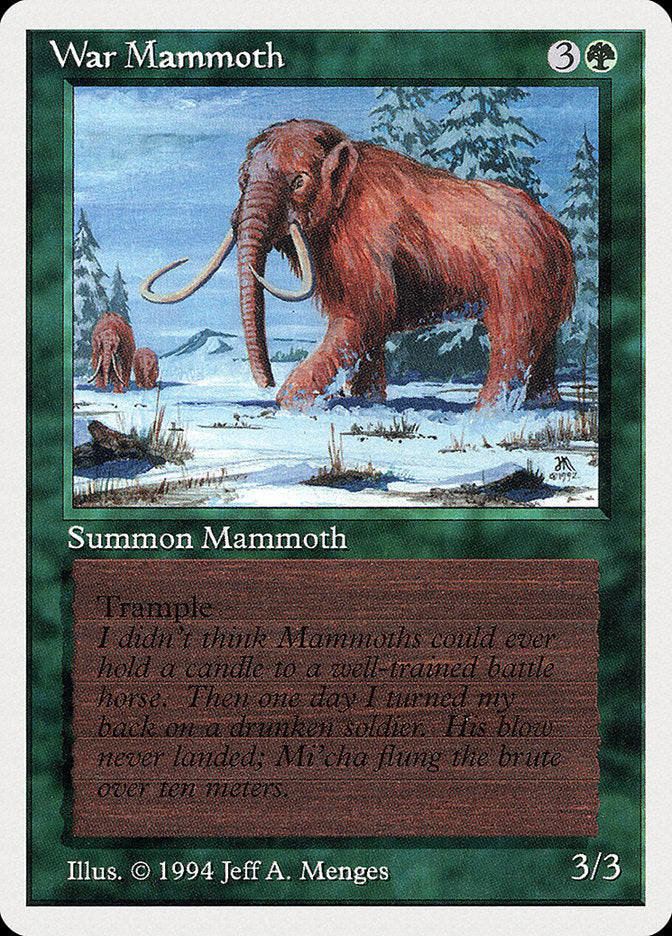 War Mammoth [Summer Magic / Edgar] | Grognard Games