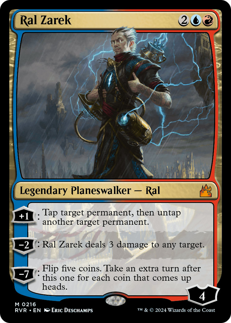 Ral Zarek [Ravnica Remastered] | Grognard Games