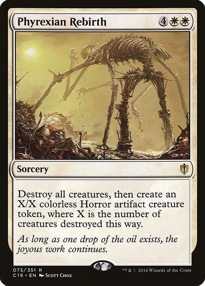 Phyrexian Rebirth [Commander 2016] | Grognard Games