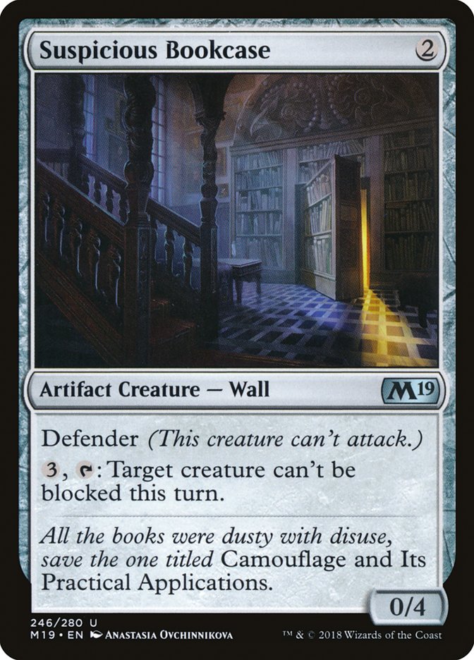 Suspicious Bookcase [Core Set 2019] | Grognard Games