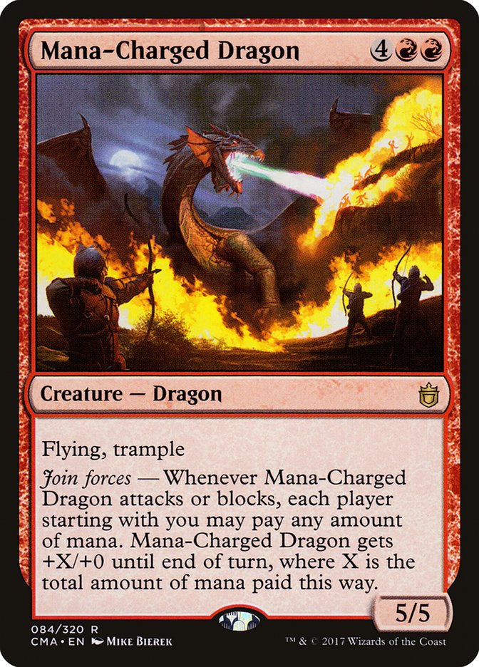 Mana-Charged Dragon [Commander Anthology] | Grognard Games